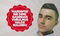 Mardin’de bir genç başından vurulmuş halde bulundu