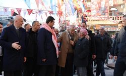 Demokrat Parti Genel Başkanı Gültekin Uysal Midyat'ta