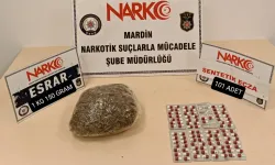 Gece yarısı uyuşturucu yüklü araçla Mardin'e gelen şüpheliler polisin dikkatinden kaçamadı