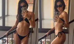 Ünlü oyuncu Nesrin Cavadzade'nin bikinili paylaşımı olay oldu