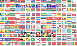 Ülke Bayrakları ve İsimleri