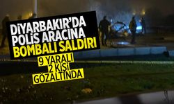 Diyarbakır'da polis servis aracına bombalı saldırı