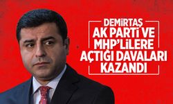 Demirtaş, AK Parti ve MHP’lilere açtığı davalarını kazandı