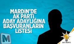 İşte AK Parti’de aday adaylığına başvuranların listesi