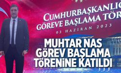 Mehmet Nas Cumhurbaşkanlığı Özel Davetine Katıldı