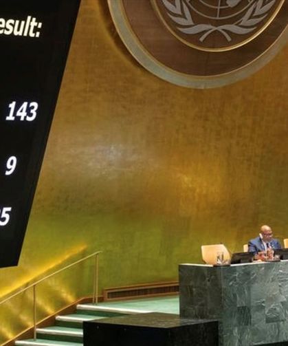 BM Genel Kurulu'nda Filistin için 143 'evet' oyu! Hangi ülkeler 'hayır' dedi?