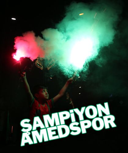 Tarihe geçen Amedspor resmen şampiyon olarak 1. Lig’e çıktı