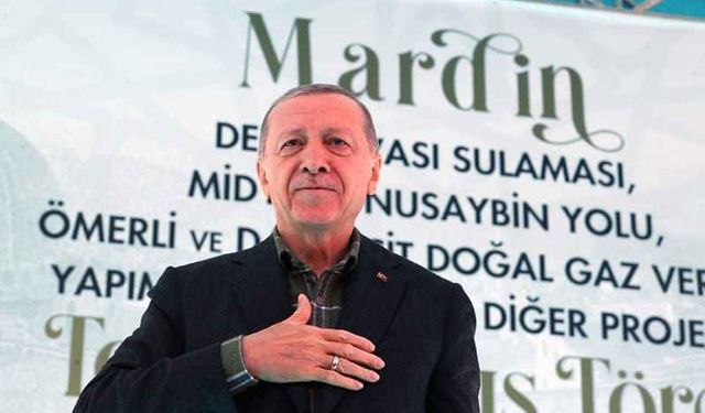 Cumhurbaşkanı Erdoğan Mardin'e Geliyor