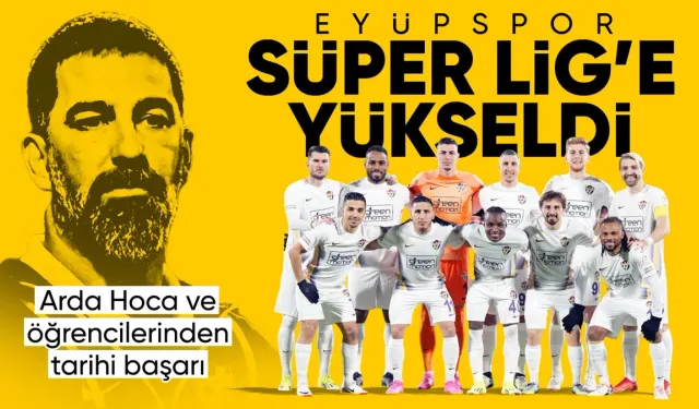 Altay'ı yenen Eyüpspor, tarihinde ilk kez Süper Lig'de