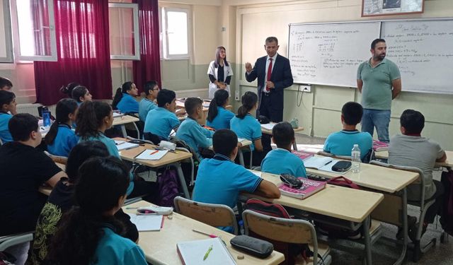 İlçe Milli Eğitim Müdürü Altay'ın Okul Ziyaretleri devam ediyor