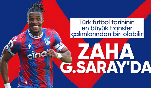 Galatasaray, Zaha transferini KAP'a duyurdu